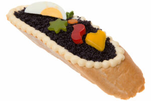 Sandwich, Brötchen, Schwarzbrot